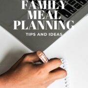 family meal planning tips and ideas to prepare your family menu