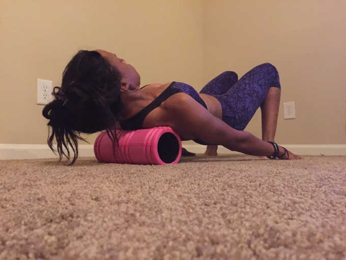 A foam roller is perfect to help your muscles recover