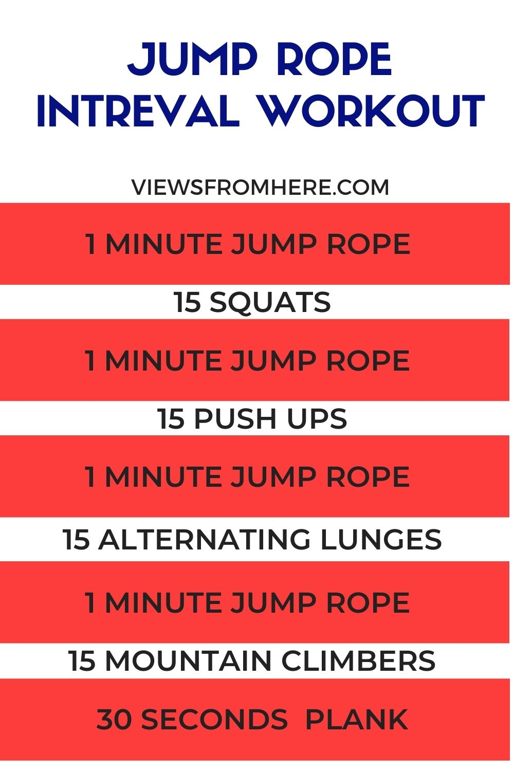 jump rope interval workout