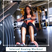 intrerval rowing workout for fat loss