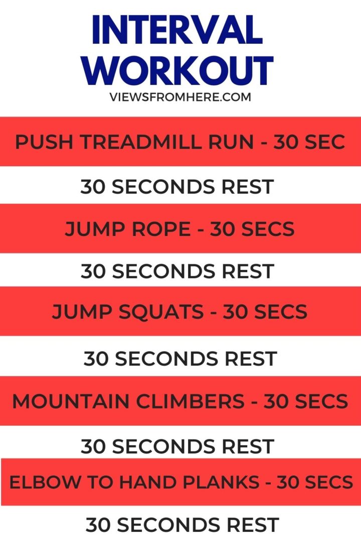 5 minute interval workout