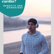 man running for fasted cardio workout
