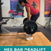 hex bar deadlift vs barbell deadlift pin