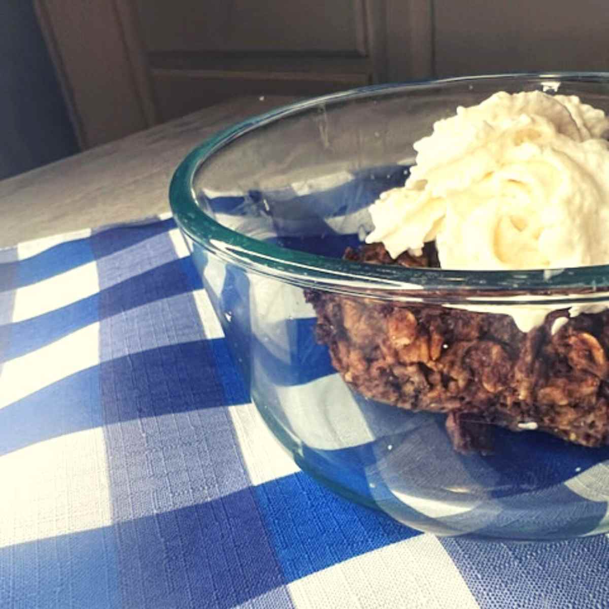 Baked oatmeal brownie recipe