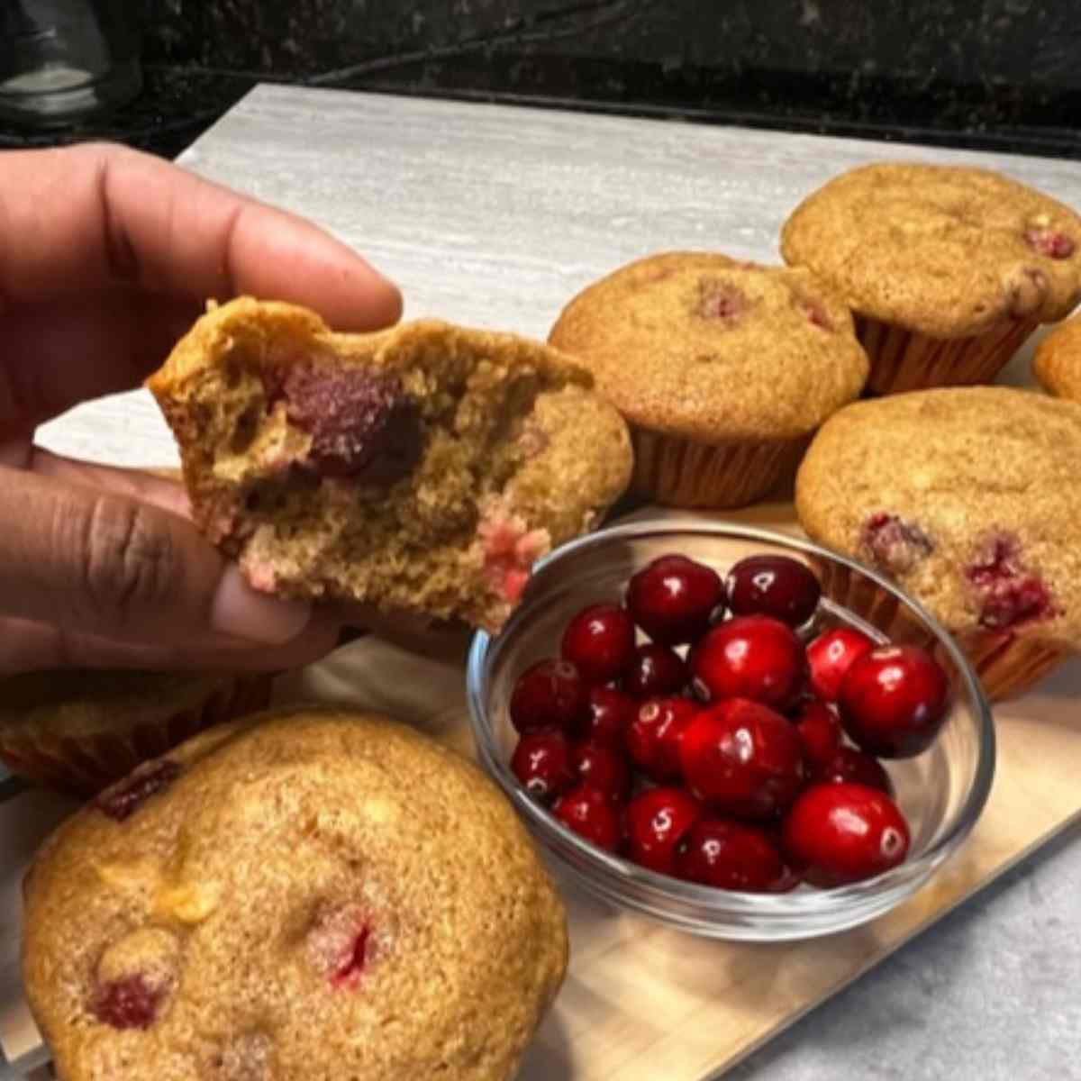 Copycat Panera Orange Cranberry muffin recipe