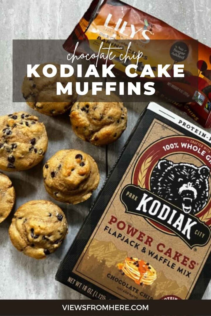 Chocolate chip Kodiak cakes muffin recipe • Views From Here