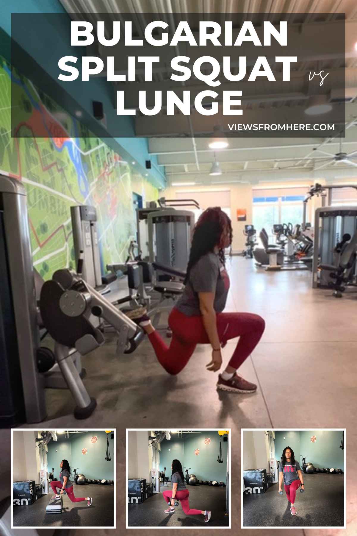 Bulgarian Split Squat Vs Lunge Views From Here