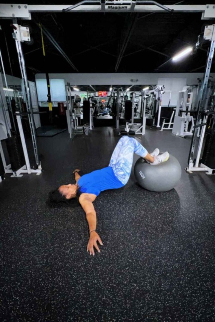 hamstring curls on ball is a hamstring exercises for runners