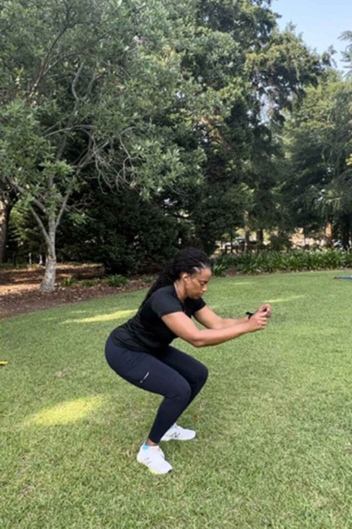 air squats for advanced bodyweight EMOM workout