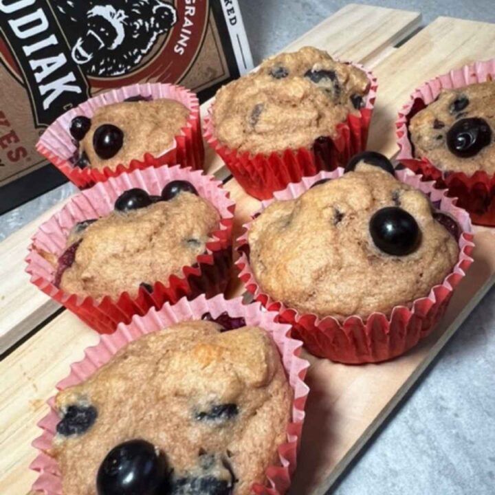 kodiak blueberry muffins recipe square